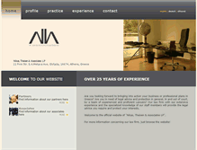Tablet Screenshot of nikaslawfirm.gr